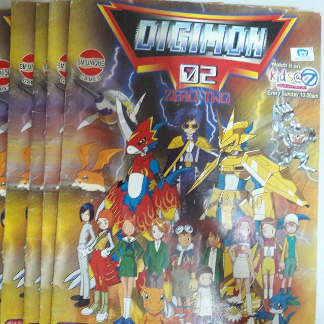 Detail Buku Stiker Digimon Nomer 23