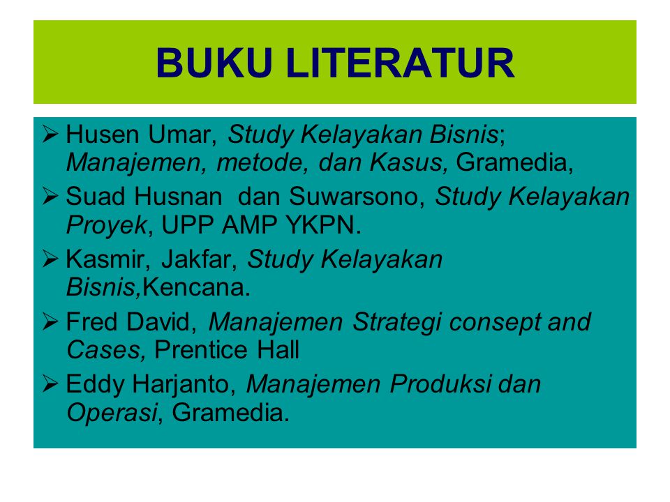 Detail Buku Studi Kelayakan Bisnis Nomer 46