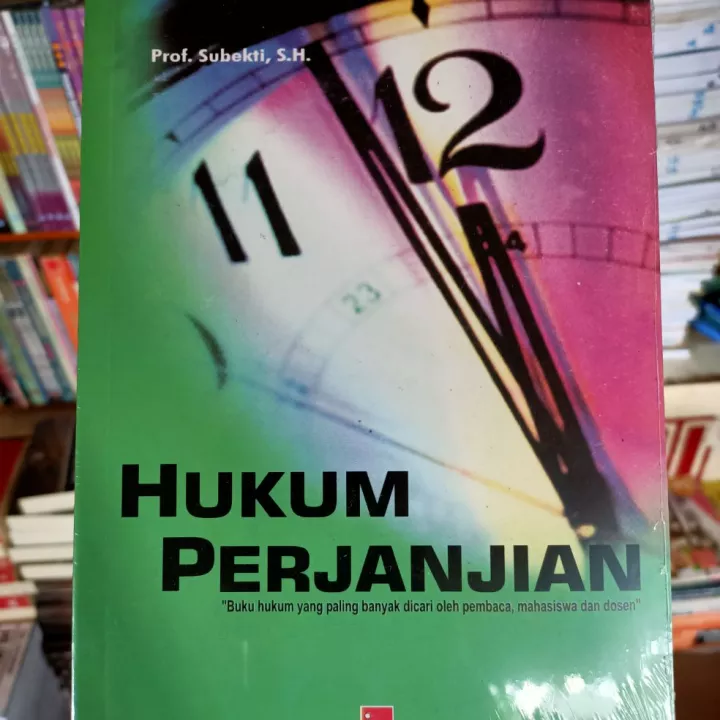 Detail Buku Subekti Hukum Perjanjian Nomer 13