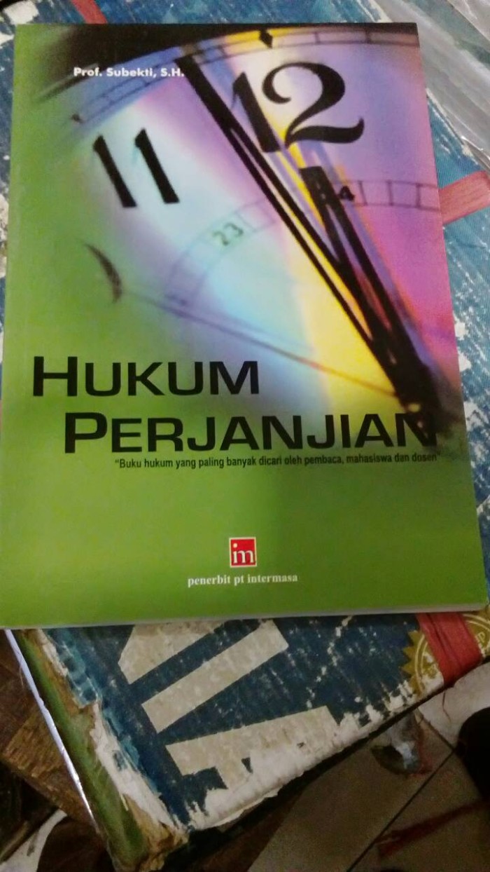 Detail Buku Subekti Hukum Perjanjian Nomer 31