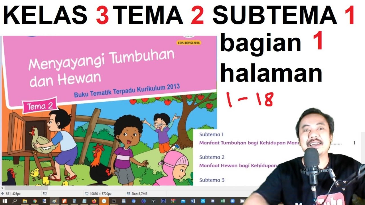 Detail Buku Subtema 1 Kelas 3 Nomer 13