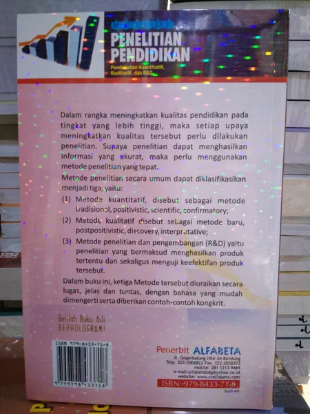 Detail Buku Sugiyono 2018 Nomer 17