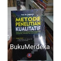 Detail Buku Sugiyono Penelitian Kualitatif Nomer 36