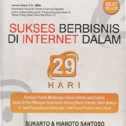 Detail Buku Sukses Berbisnis Di Internet Dalam 29 Hari Nomer 4