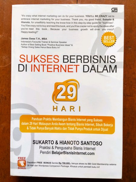 Detail Buku Sukses Berbisnis Di Internet Dalam 29 Hari Nomer 6