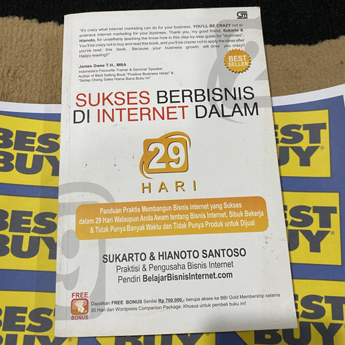 Detail Buku Sukses Berbisnis Di Internet Dalam 29 Hari Nomer 7