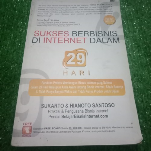 Detail Buku Sukses Berbisnis Di Internet Dalam 29 Hari Nomer 8