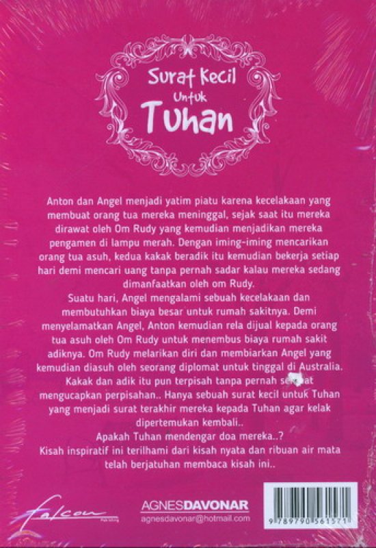 Detail Buku Surat Untuk Tuhan Nomer 18