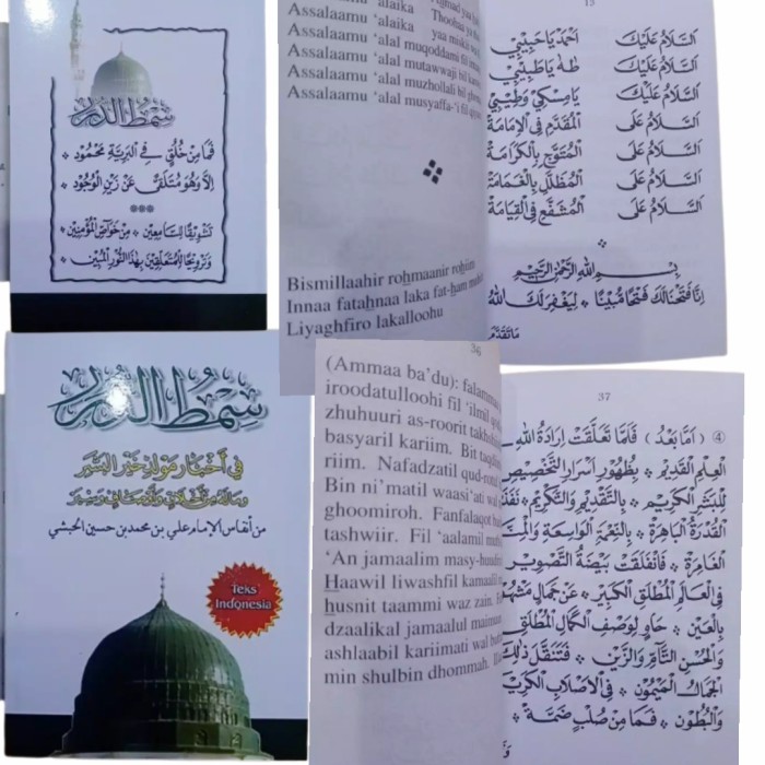 Detail Buku Syair Maulid Habsyi Nomer 19