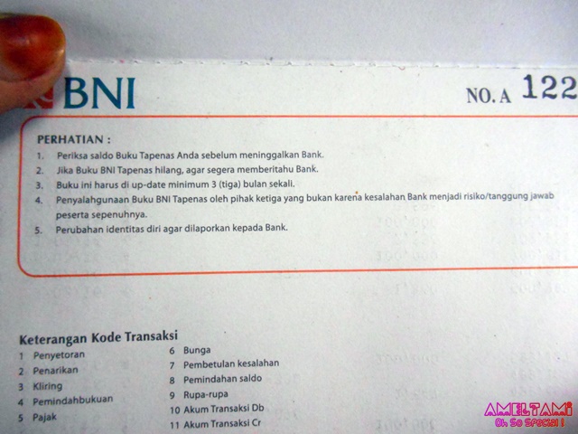 Detail Buku Tabungan Bni Taplus Nomer 36