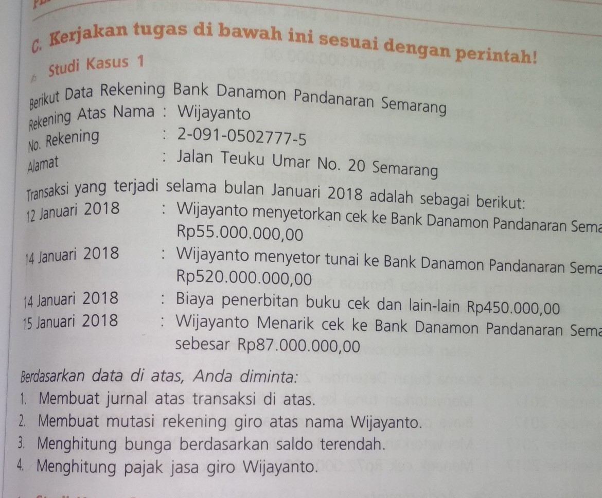 Detail Buku Tabungan Danamon Nomer 34