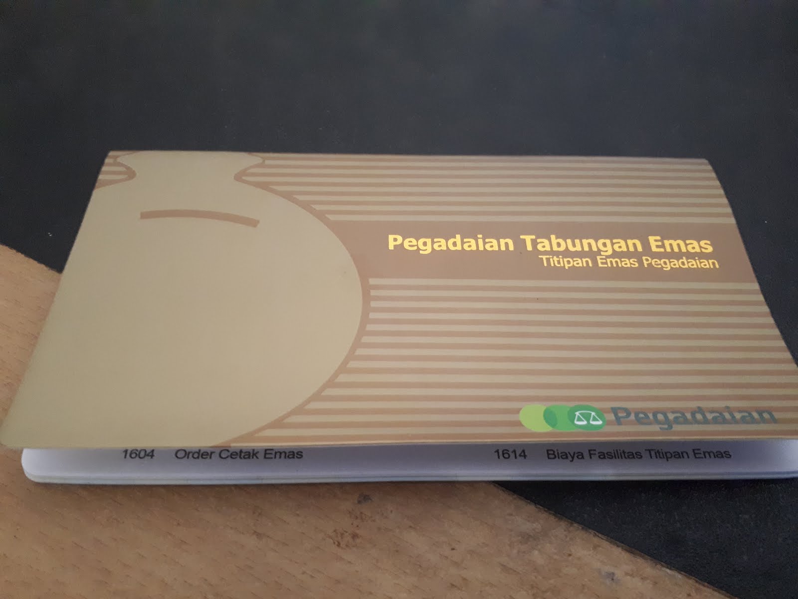 Detail Buku Tabungan Emas Pegadaian Nomer 8