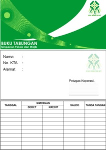 Detail Buku Tabungan Koperasi Nomer 38