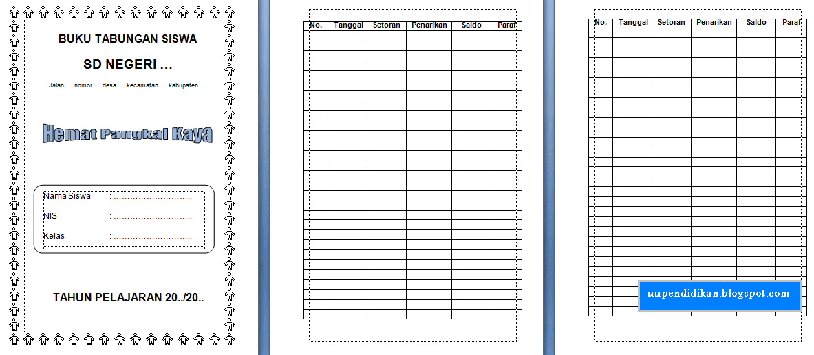 Detail Buku Tabungan Sekolah Nomer 17