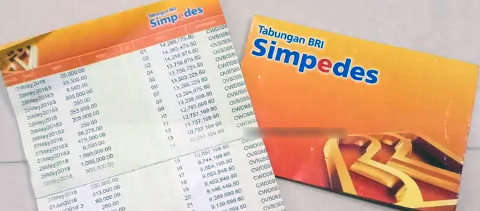 Buku Tabungan Simpedes - KibrisPDR