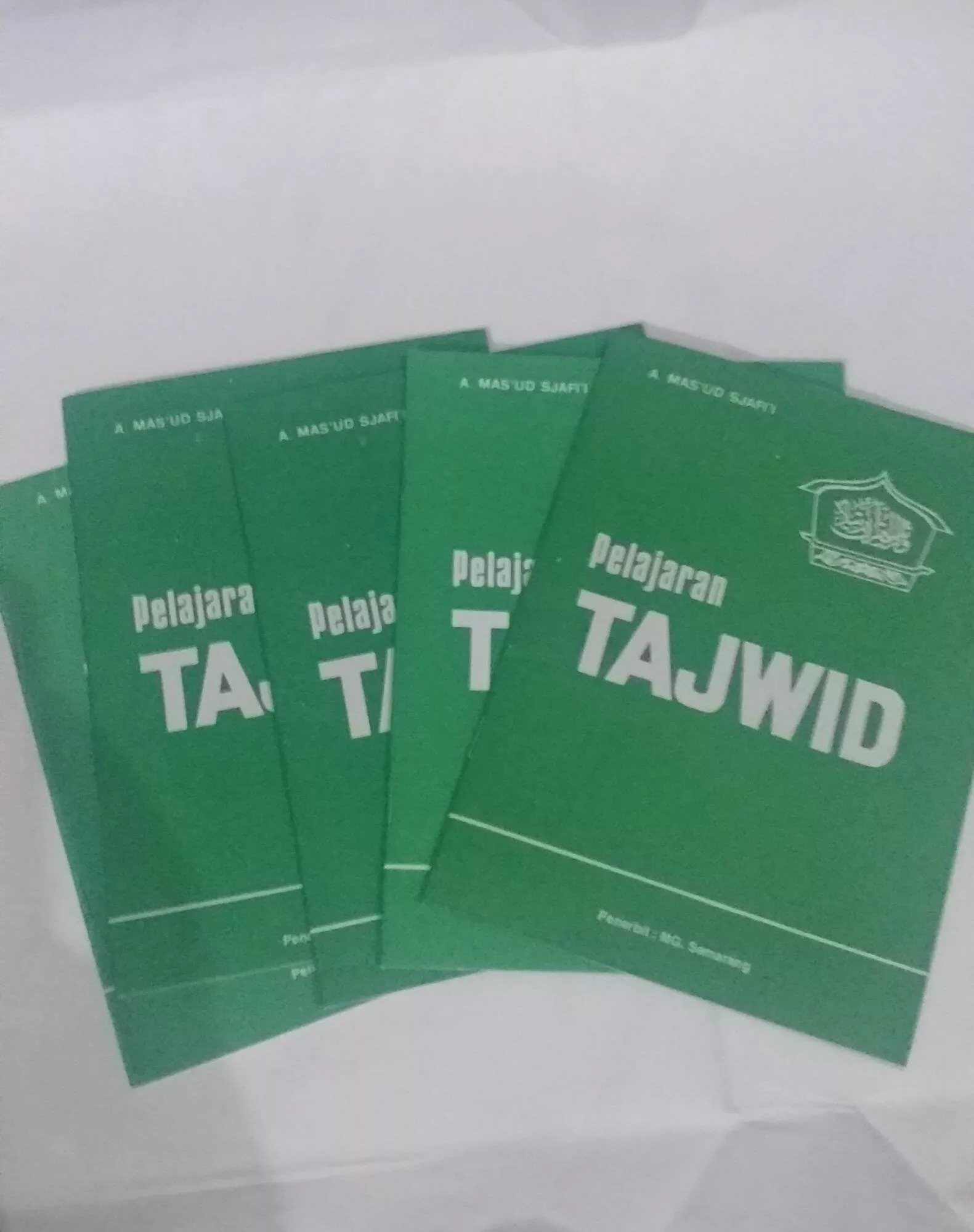 Detail Buku Tajwid Hijau Nomer 45