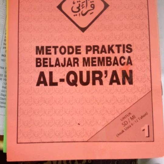 Detail Buku Tajwid Qiroati Nomer 2