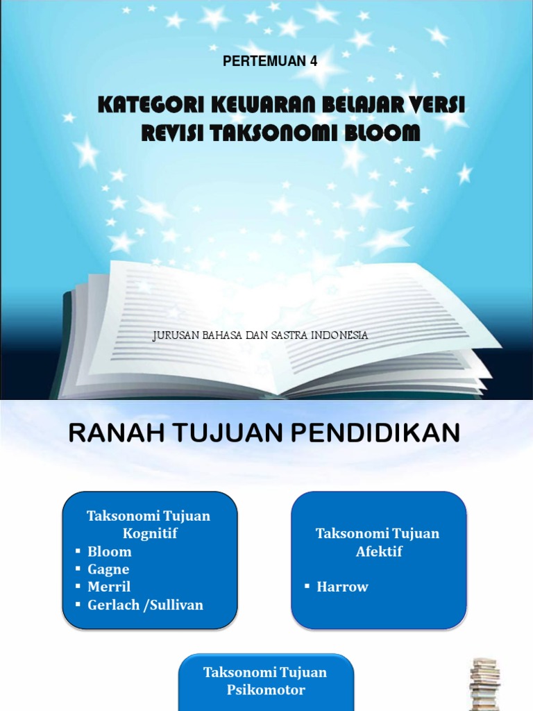 Detail Buku Taksonomi Bloom Revisi Anderson Nomer 9