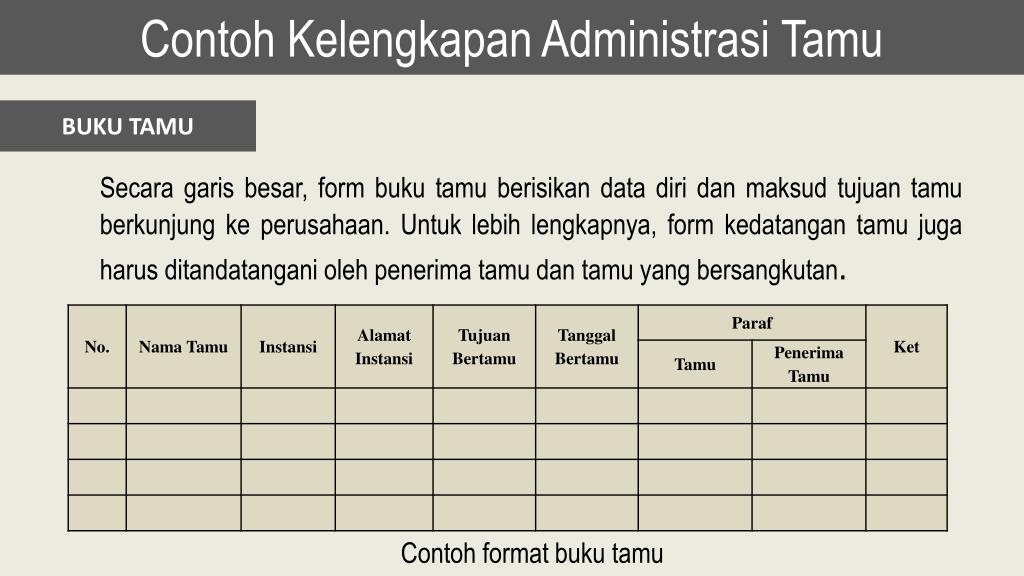 Detail Buku Tamu Kantor Nomer 29