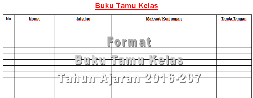 Detail Buku Tamu Sekolah Nomer 29