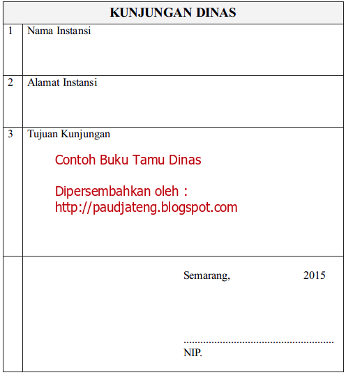 Detail Buku Tamu Umum Dan Buku Tamu Khusus Nomer 15