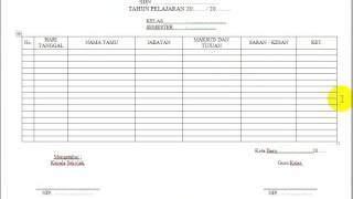 Detail Buku Tamu Umum Dan Buku Tamu Khusus Nomer 29