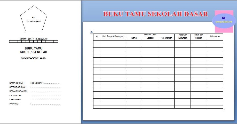 Detail Buku Tamu Umum Dan Buku Tamu Khusus Nomer 33