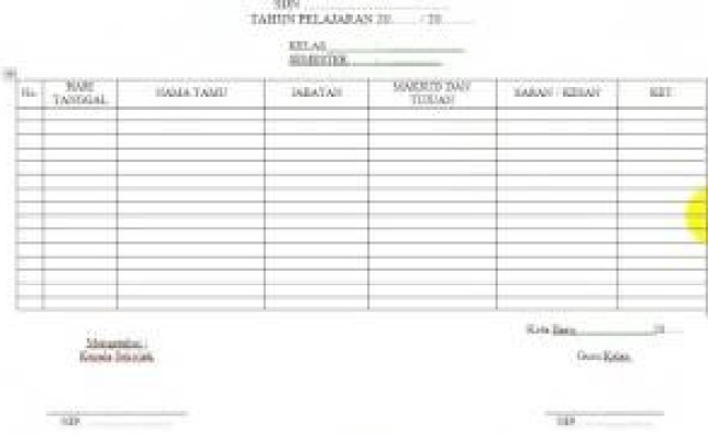 Detail Buku Tamu Umum Dan Buku Tamu Khusus Nomer 37