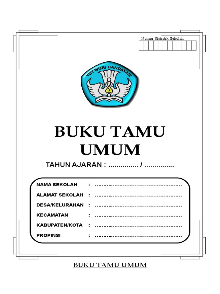 Detail Buku Tamu Umum Sekolah Nomer 19