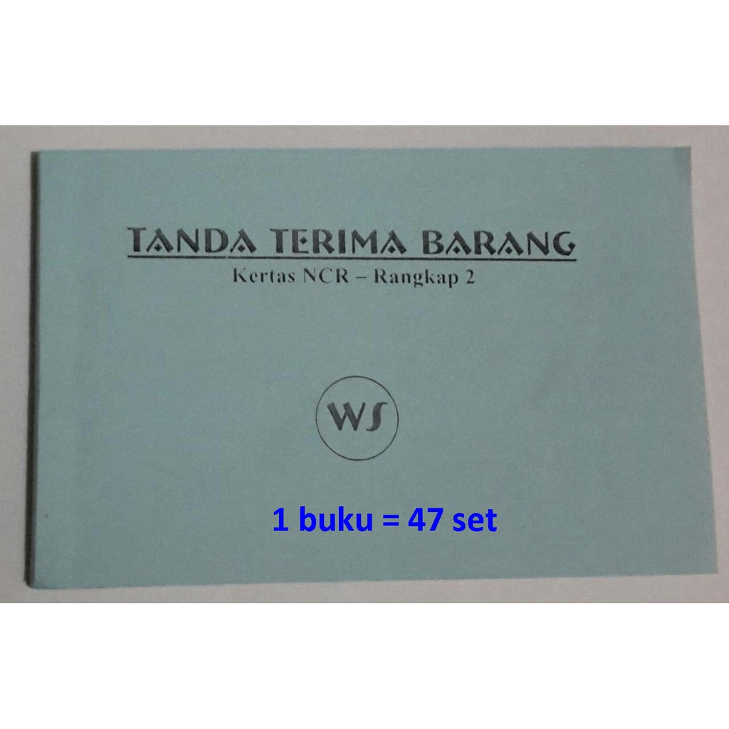 Detail Buku Tanda Terima Nomer 12