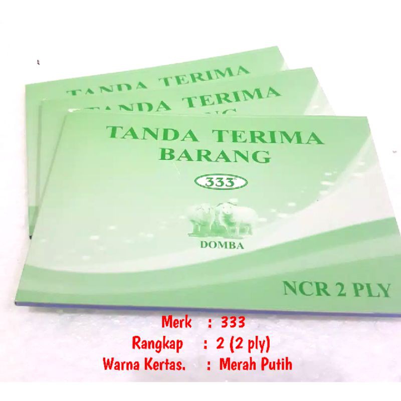 Detail Buku Tanda Terima Nomer 17