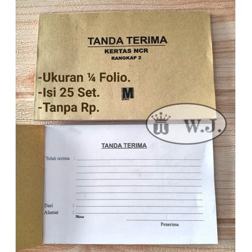 Detail Buku Tanda Terima Nomer 34