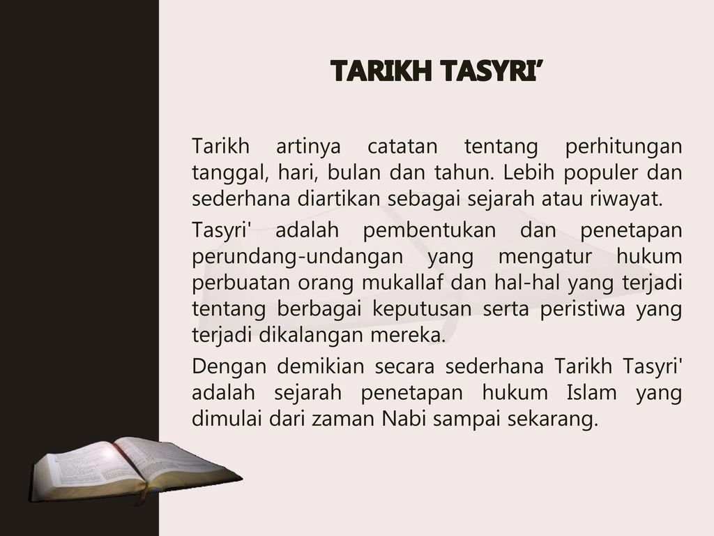 Detail Buku Tarikh Tasyri Nomer 38