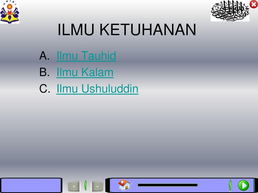 Detail Buku Tauhid Dan Ilmu Kalam Nomer 38