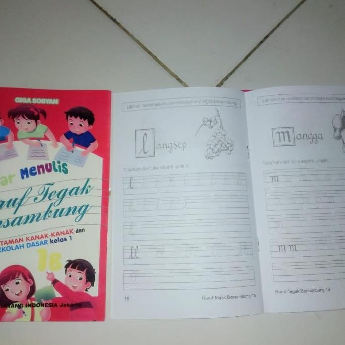 Detail Buku Tegak Sambung Nomer 14