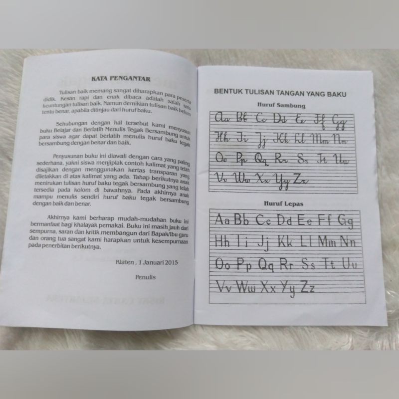 Detail Buku Tegak Sambung Nomer 28