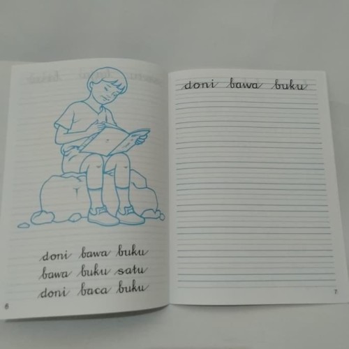 Detail Buku Tegak Sambung Nomer 4