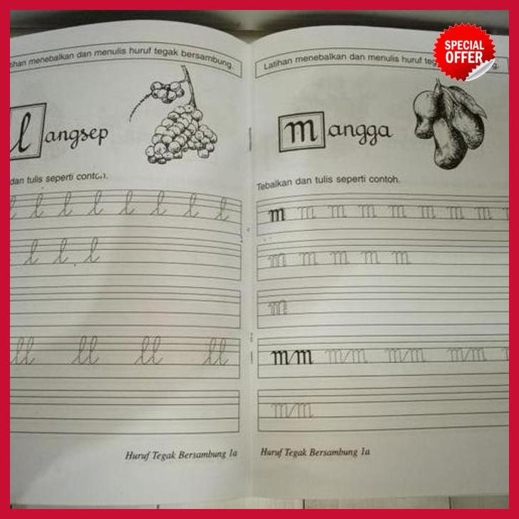 Detail Buku Tegak Sambung Nomer 5