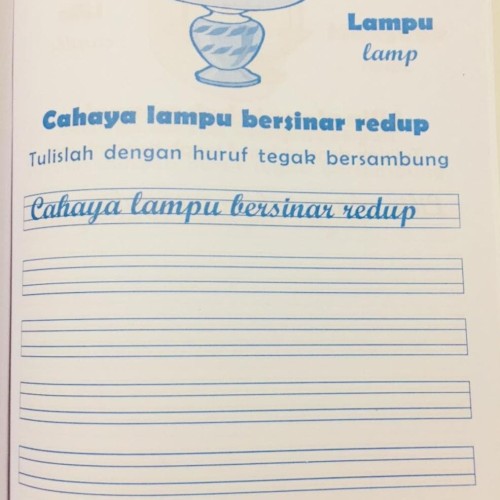 Detail Buku Tegak Sambung Nomer 44