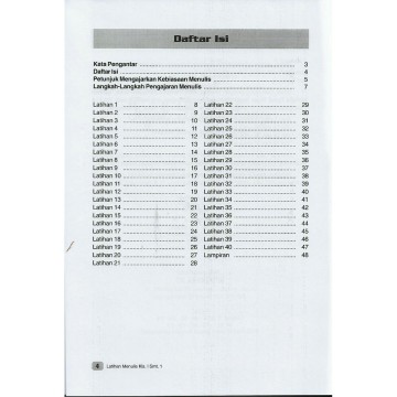 Detail Buku Tegak Sambung Nomer 52