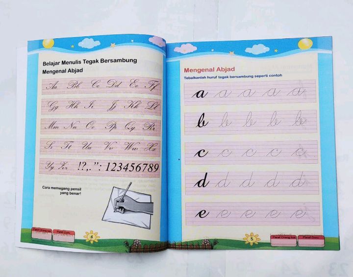 Detail Buku Tegak Sambung Nomer 10