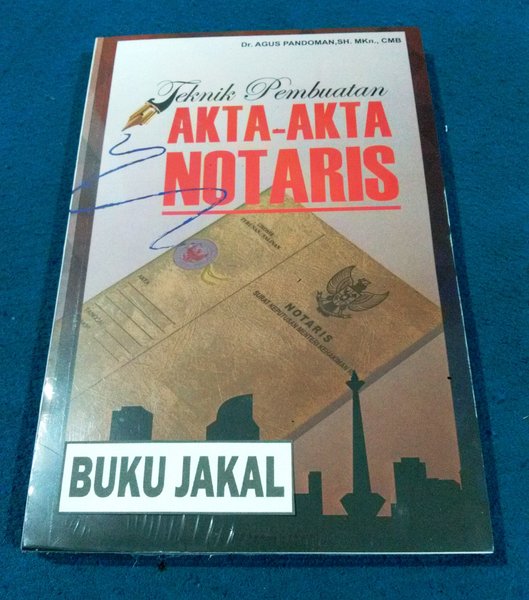 Detail Buku Teknik Pembuatan Akta Nomer 13