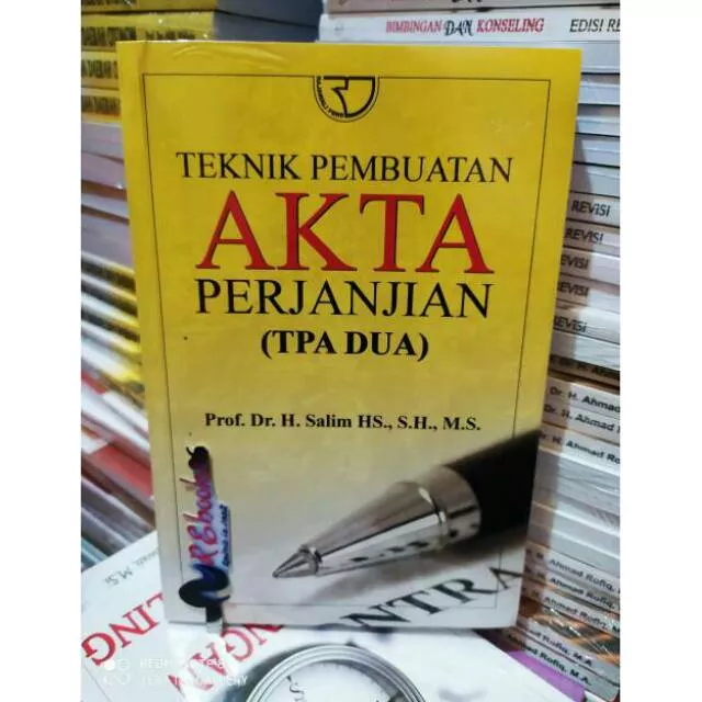 Detail Buku Teknik Pembuatan Akta Nomer 23