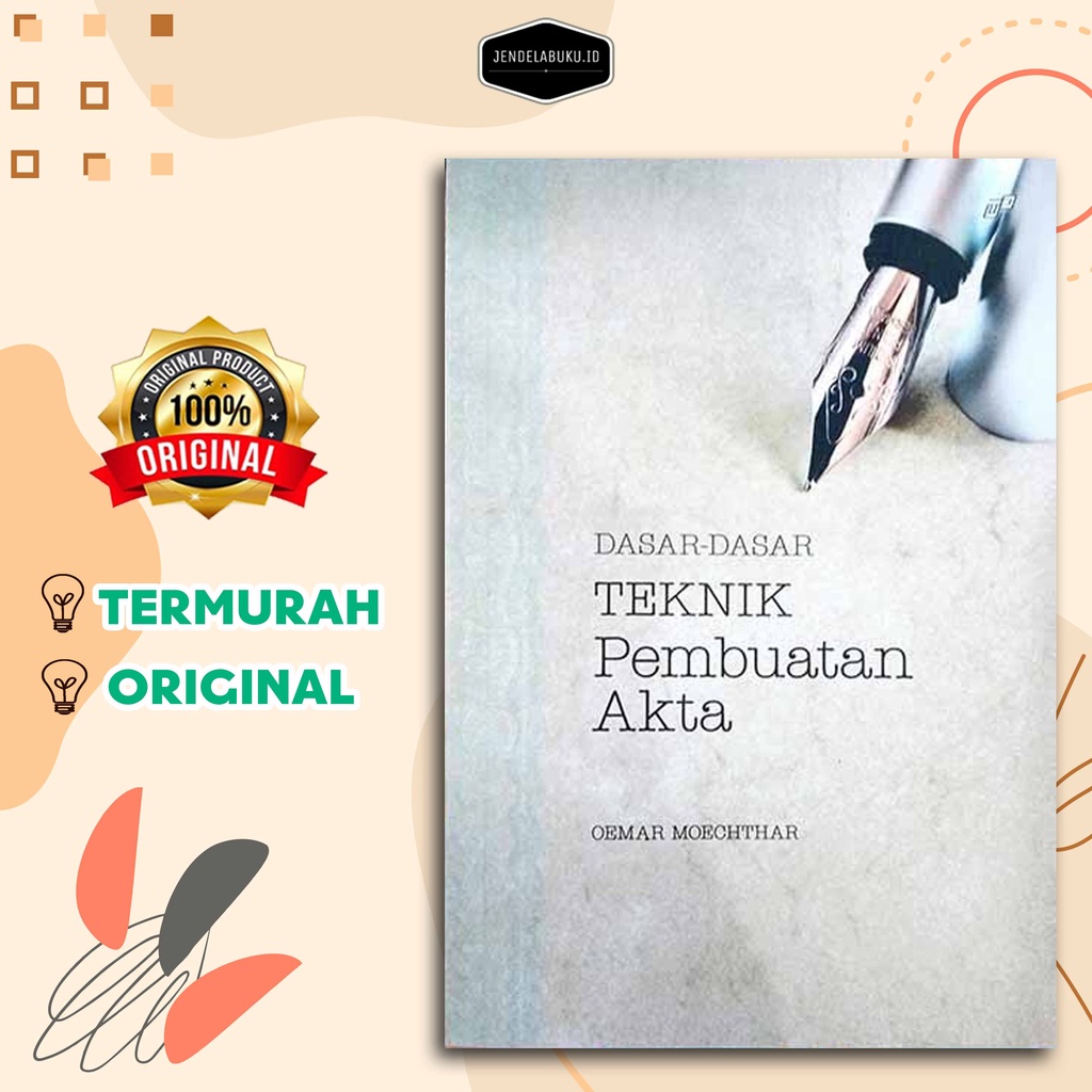 Detail Buku Teknik Pembuatan Akta Nomer 9