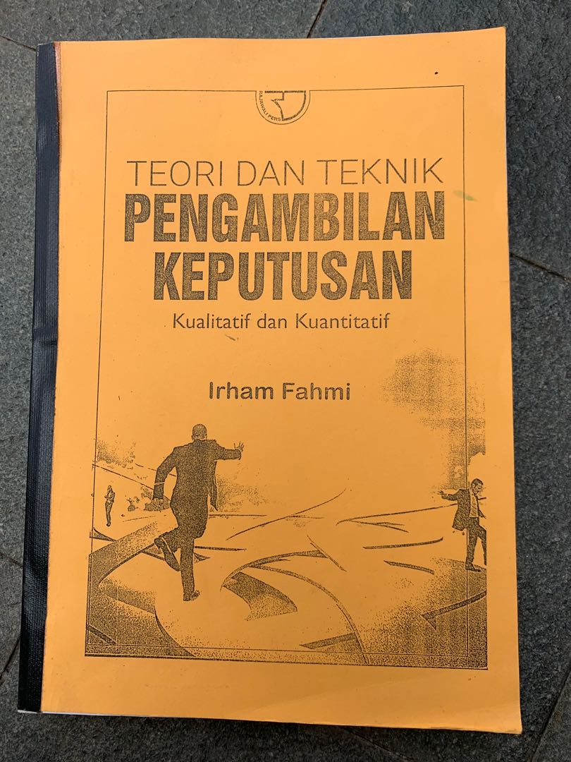 Detail Buku Teknik Pengambilan Keputusan Nomer 35