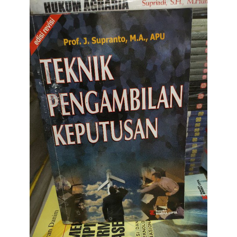 Detail Buku Teknik Pengambilan Keputusan Nomer 39