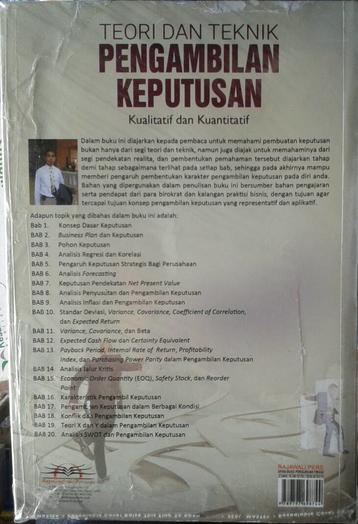 Detail Buku Teknik Pengambilan Keputusan Nomer 49