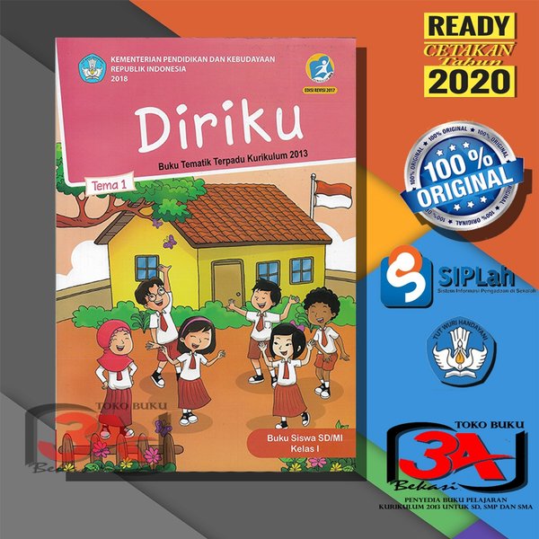 Detail Buku Tema 1 Diriku Revisi 2017 Nomer 16