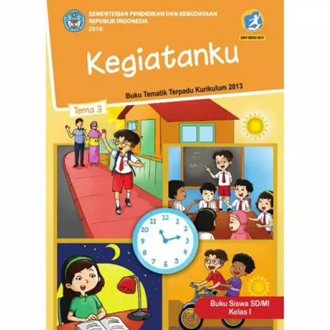 Detail Buku Tema 1 Kelas 1 Revisi 2018 Nomer 16