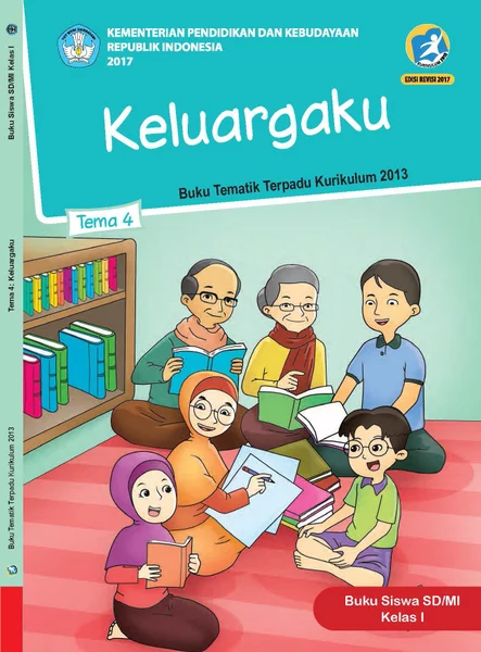 Detail Buku Tema 1 Kelas 1 Revisi 2018 Nomer 44